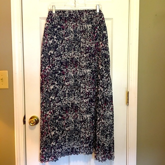 Cato pull on elastic waist midi skirt. 22/24. Lined, beautifully pleated - Picture 1 of 7
